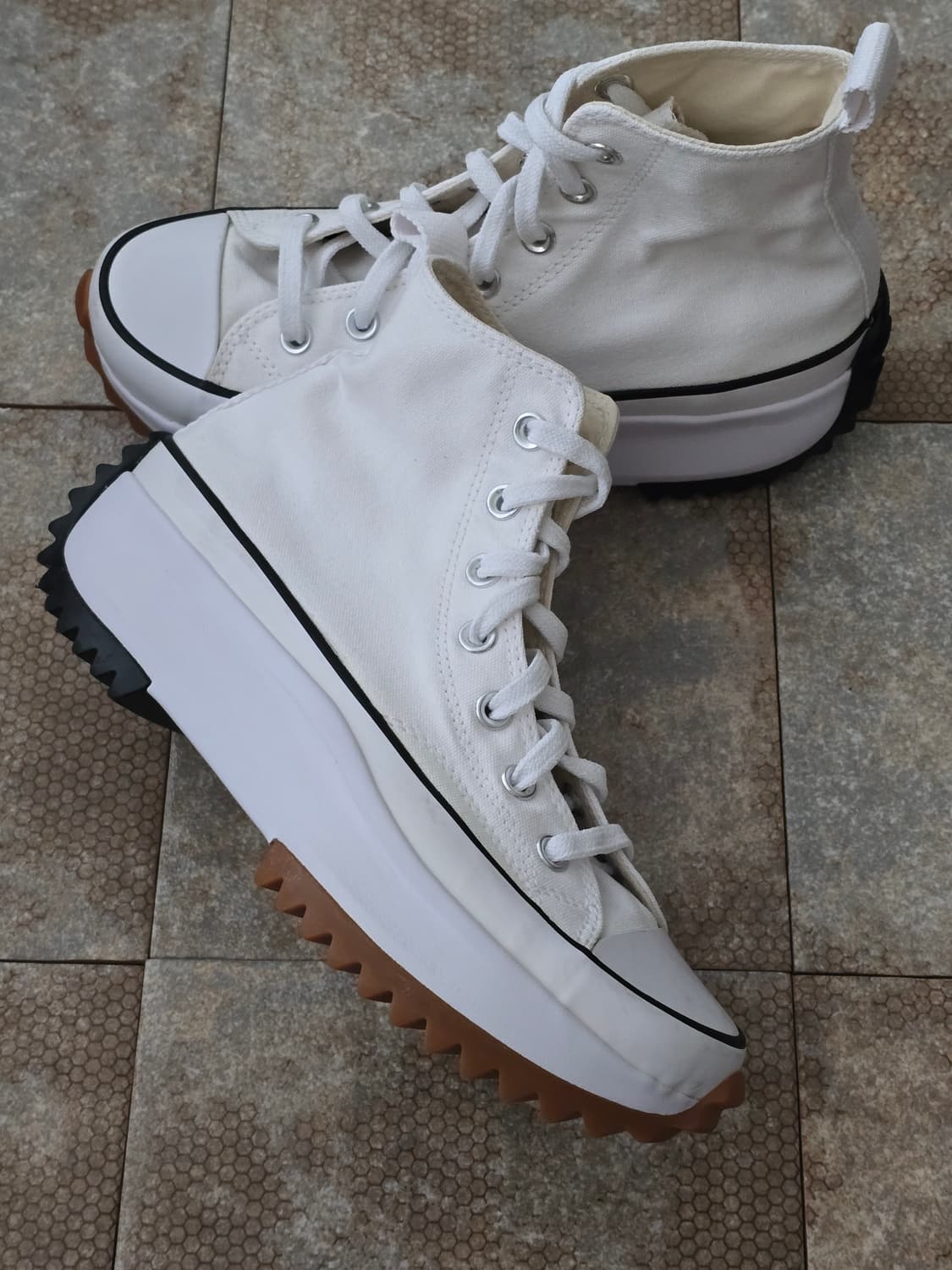 (240)컨버스 런스타 하이크 하이 화이트 상품이미지8