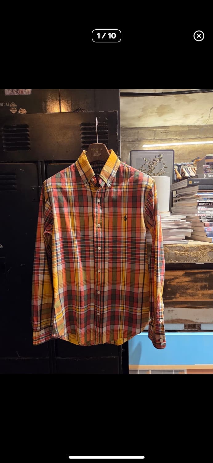 폴로 마드라스 셔츠 상품이미지1