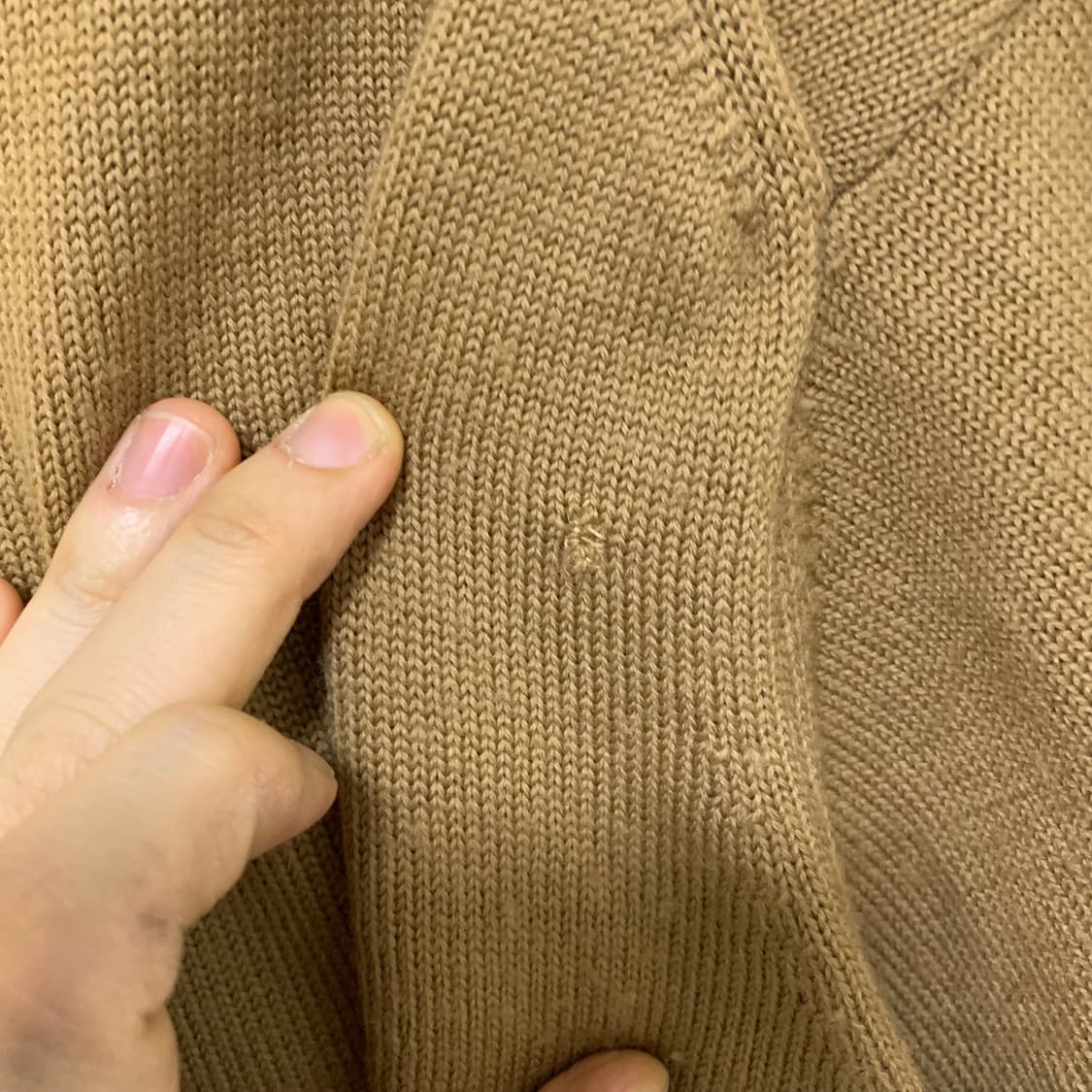 닥스 브이넥 패턴 빈티지 니트 L 상품이미지6