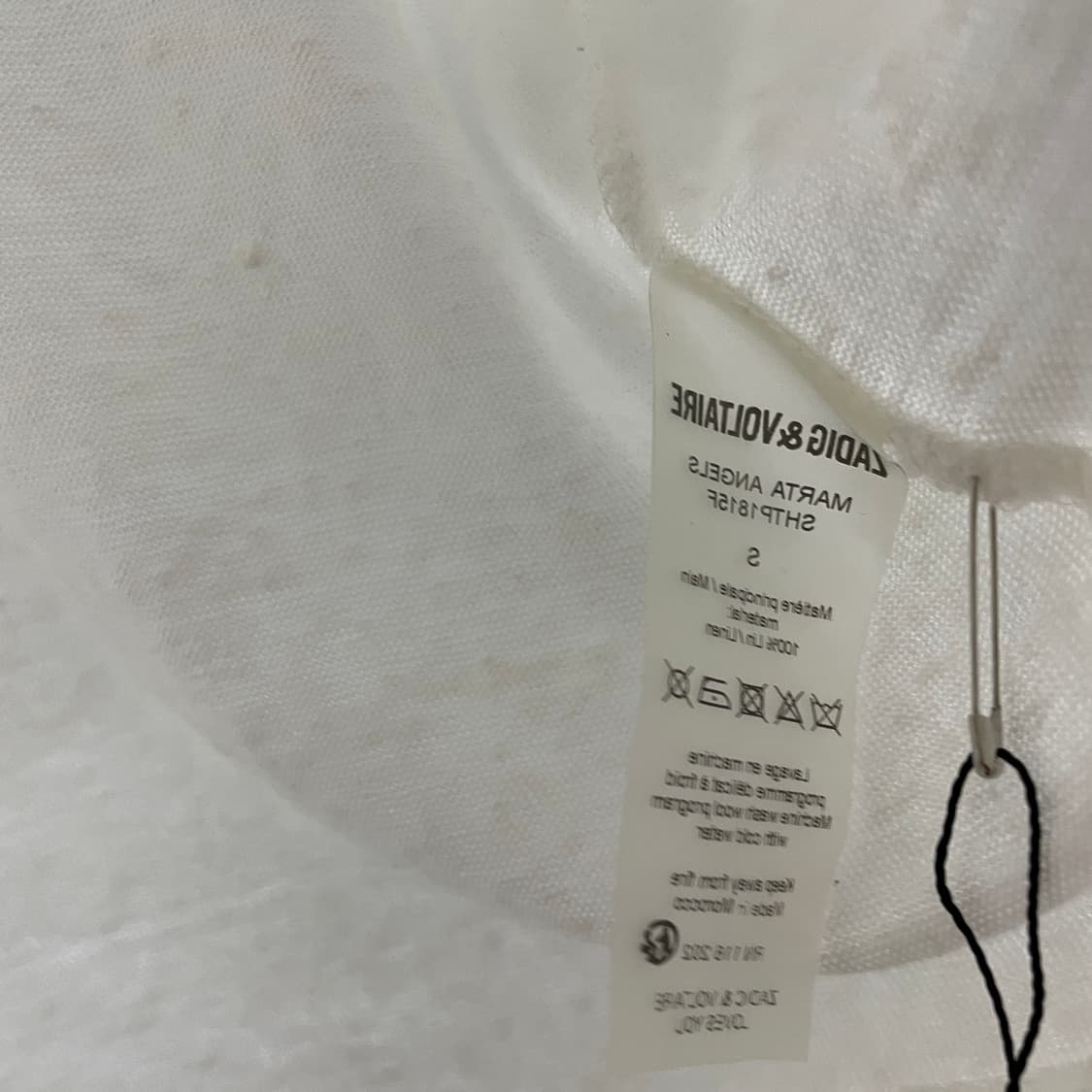 자딕앤볼테르 반팔 티셔츠 S(W)  상품이미지5