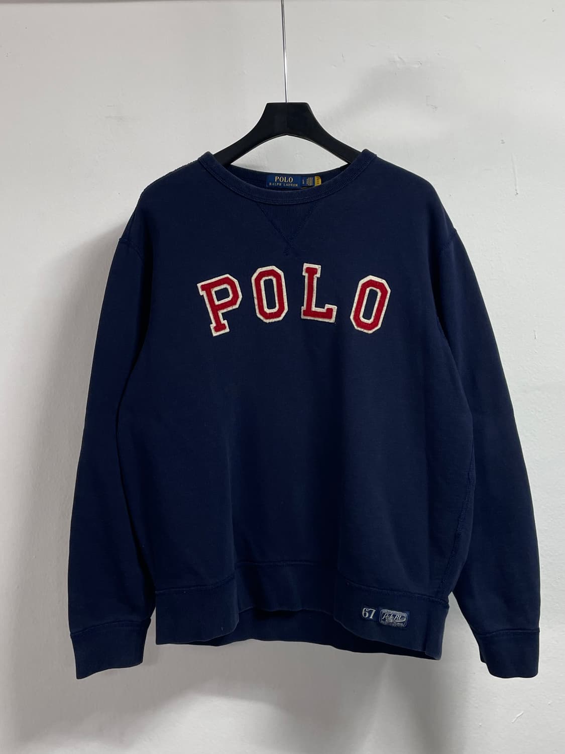 폴로 랄프로렌 아치로고 헤비스웻 맨투맨 (on.145) 상품이미지1