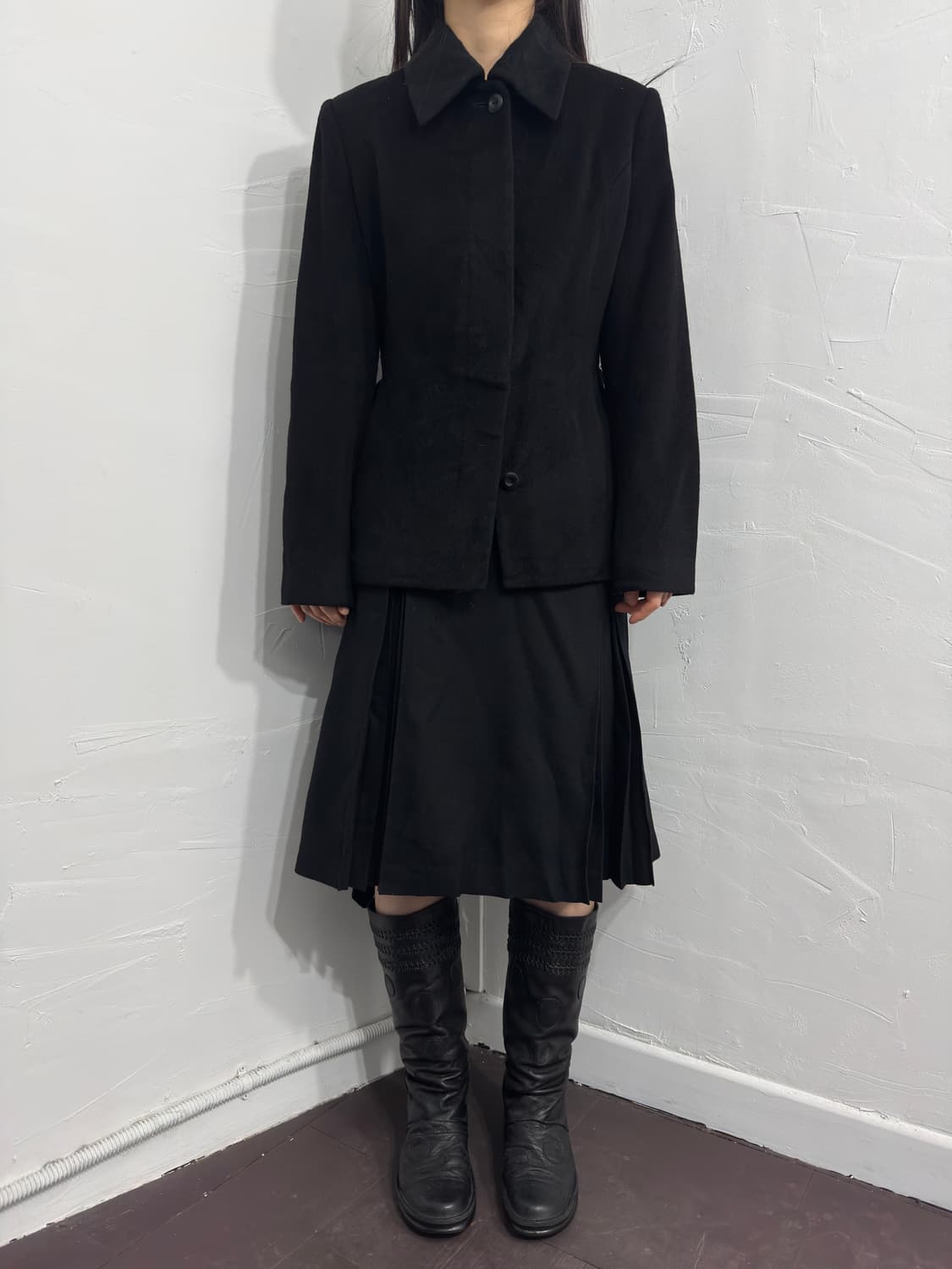 dupre-2 belt wool jacket 상품이미지2