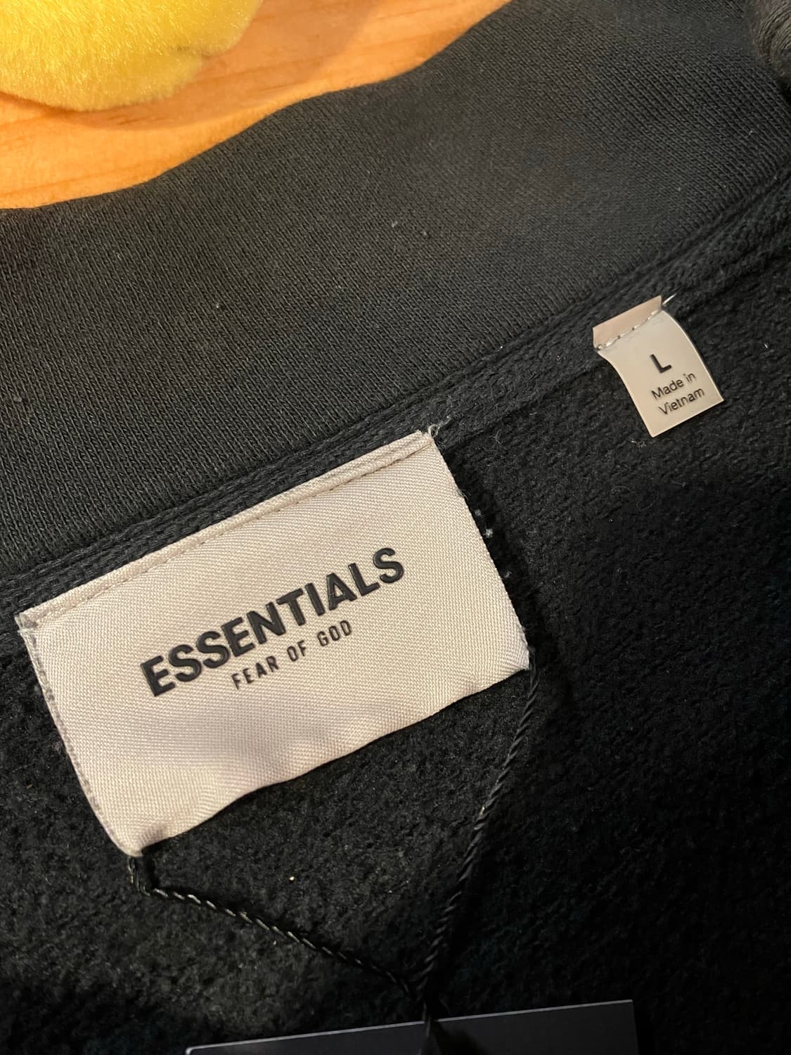 피어오브갓 이센셜 맨투맨 블랙 L   #csz1893 상품이미지5