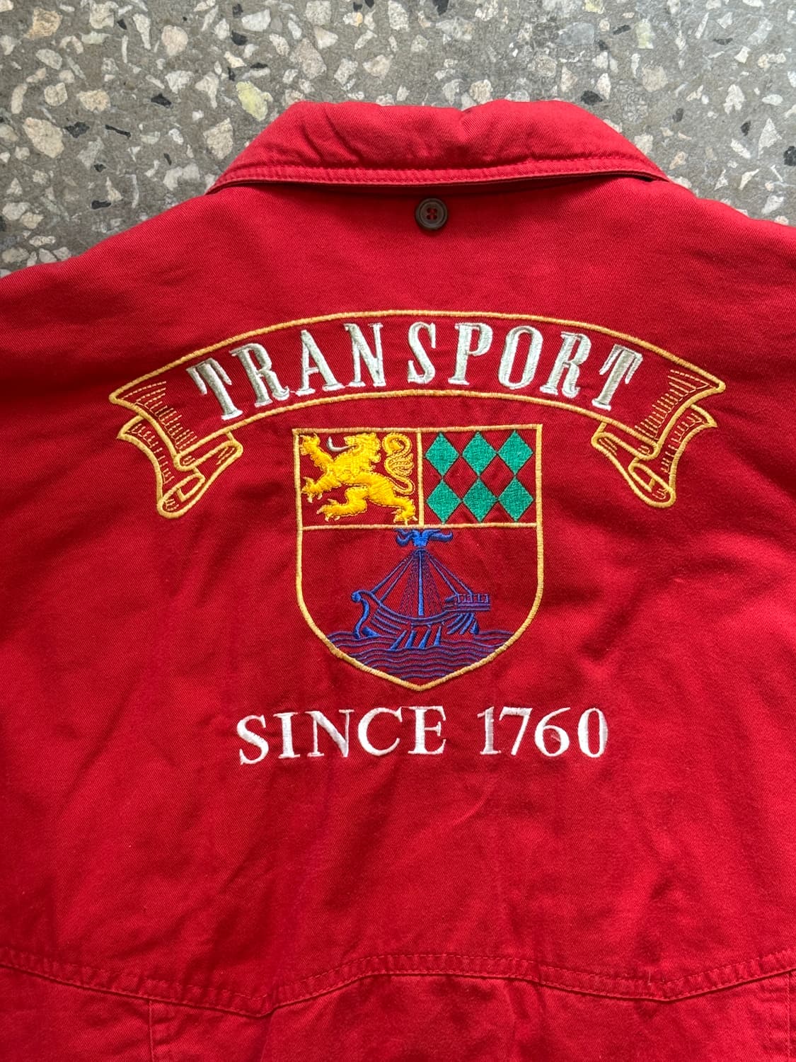 90s 트랜스포트(TRANSPORT) 빈티지 봄버 자켓(O63) 상품이미지5