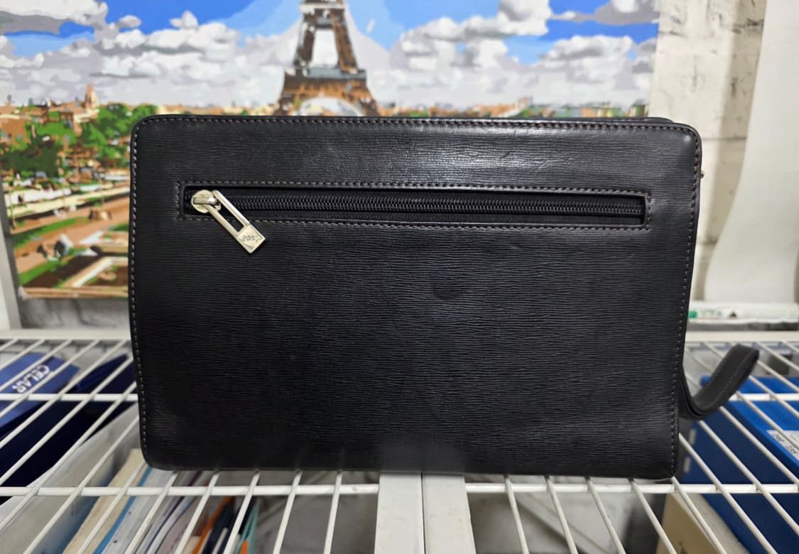 닥스 남성가방 클러치백 한줄체크 맨스백 세컨백 일수가방 BF13 상품이미지4