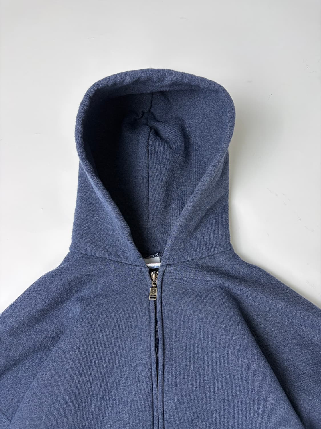 90s Russell Zip Up Hoodie (charcoal blue 상품이미지6