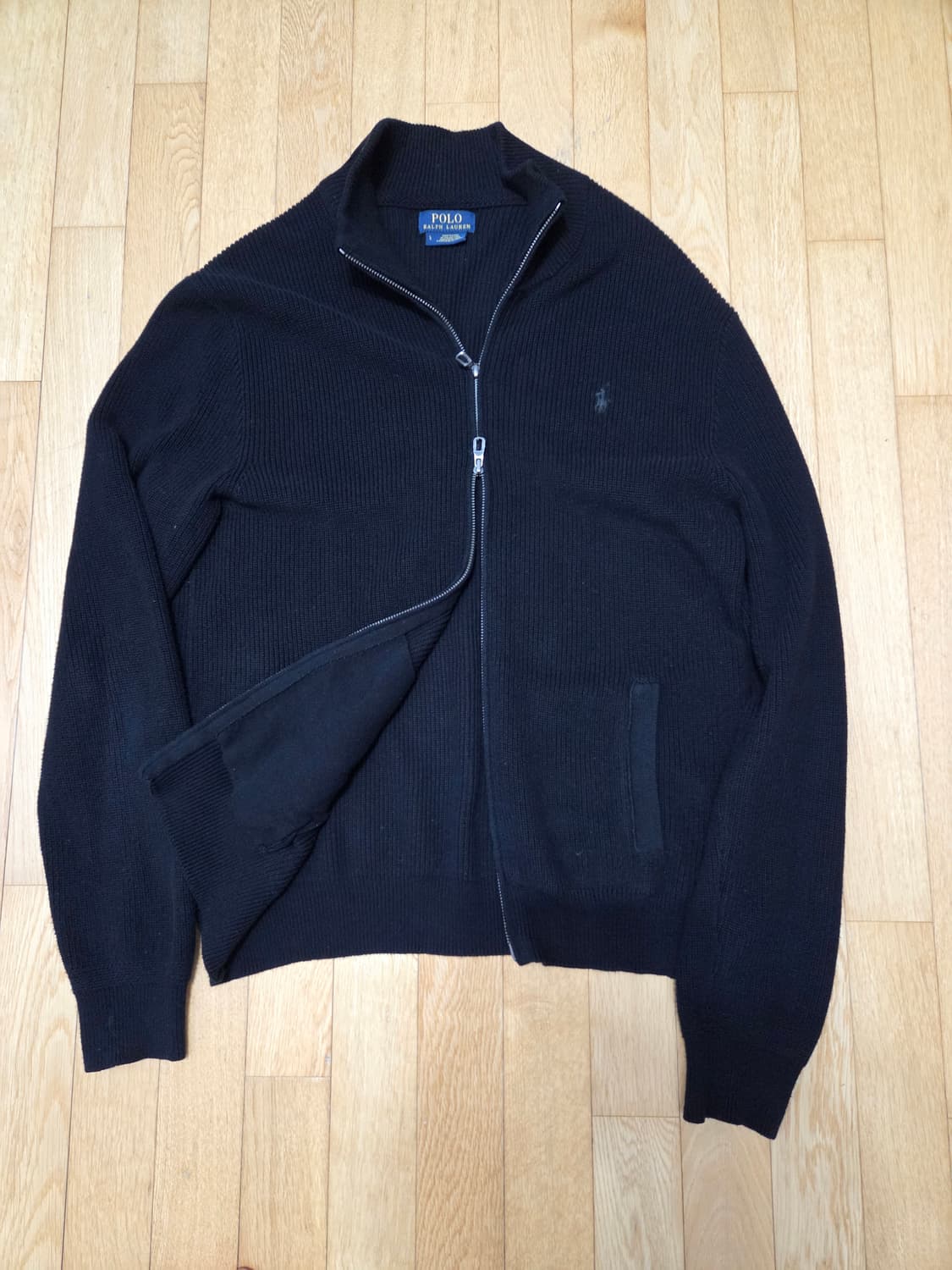폴로 랄프로렌 투웨이 집업 니트 L 상품이미지1