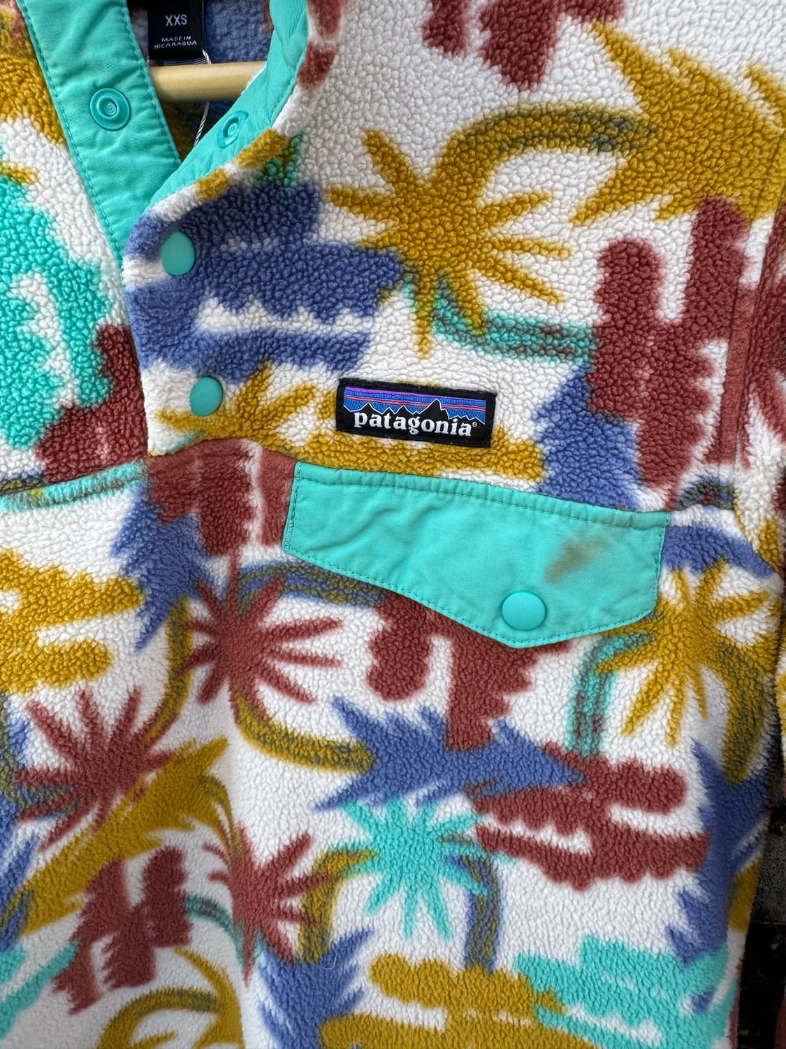 파타고니아 라이트웨이트 신칠라 트리 커넥션 풀오버 플리스 스냅티 상품이미지5