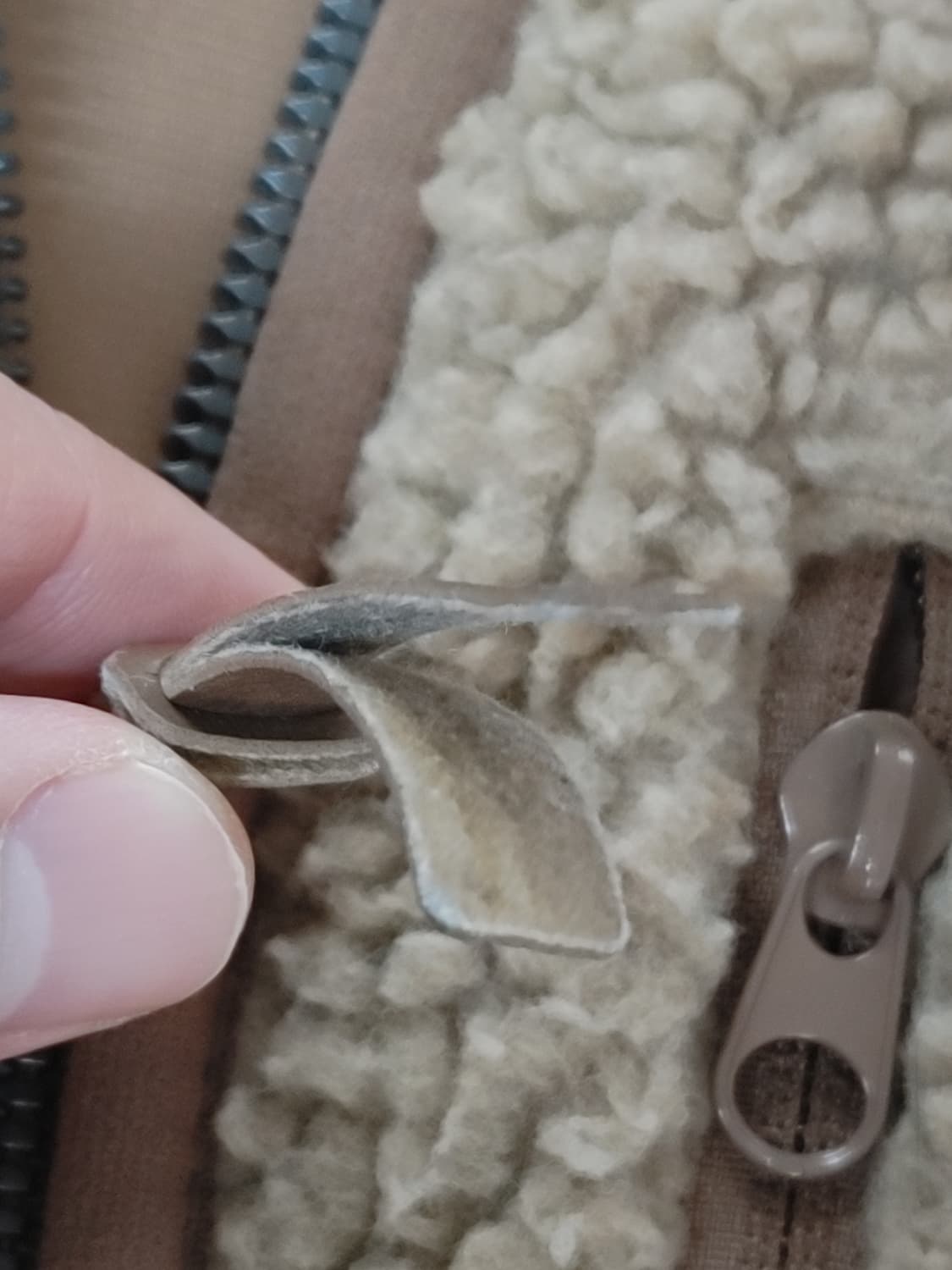 MILLET GOLF 밀레골프 뽀글이 집업점퍼 상품이미지5