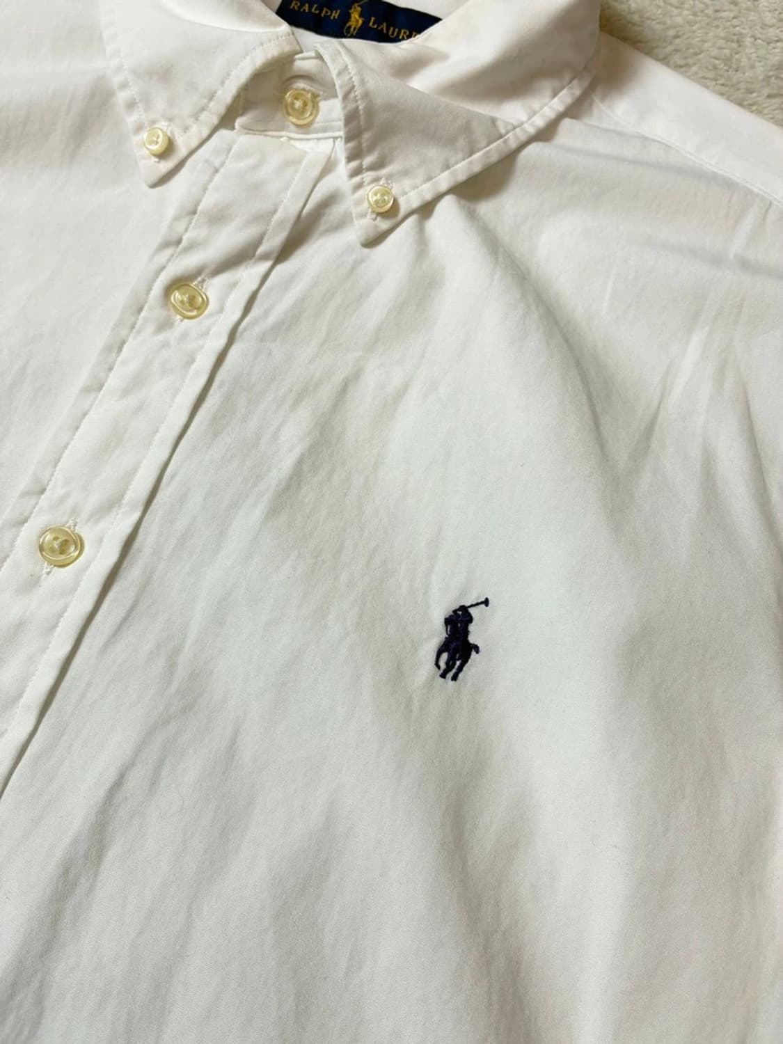 폴로 랄프로렌 자수 로고 화이트 셔츠 PN7454 상품이미지3