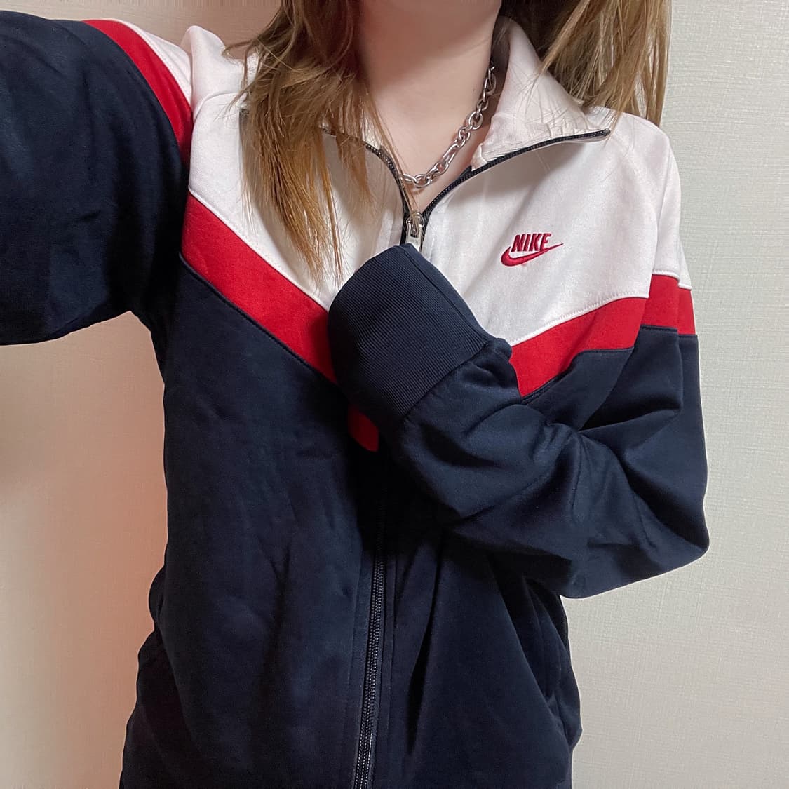 나이키 배색 져지 상품이미지1