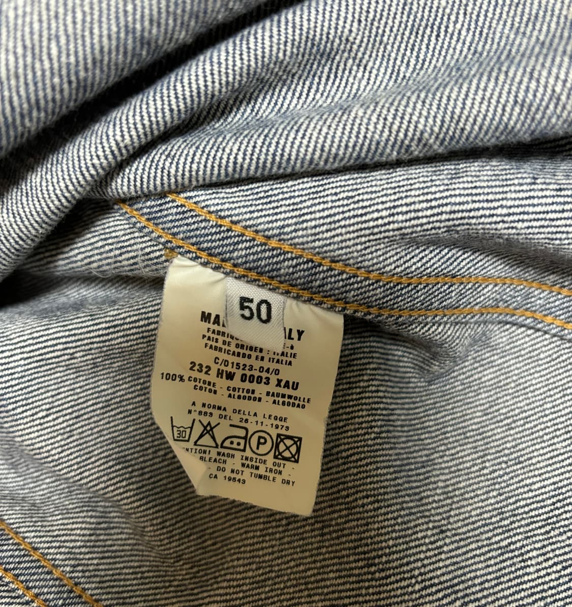 헬무트랭 트러커자켓 상품이미지3