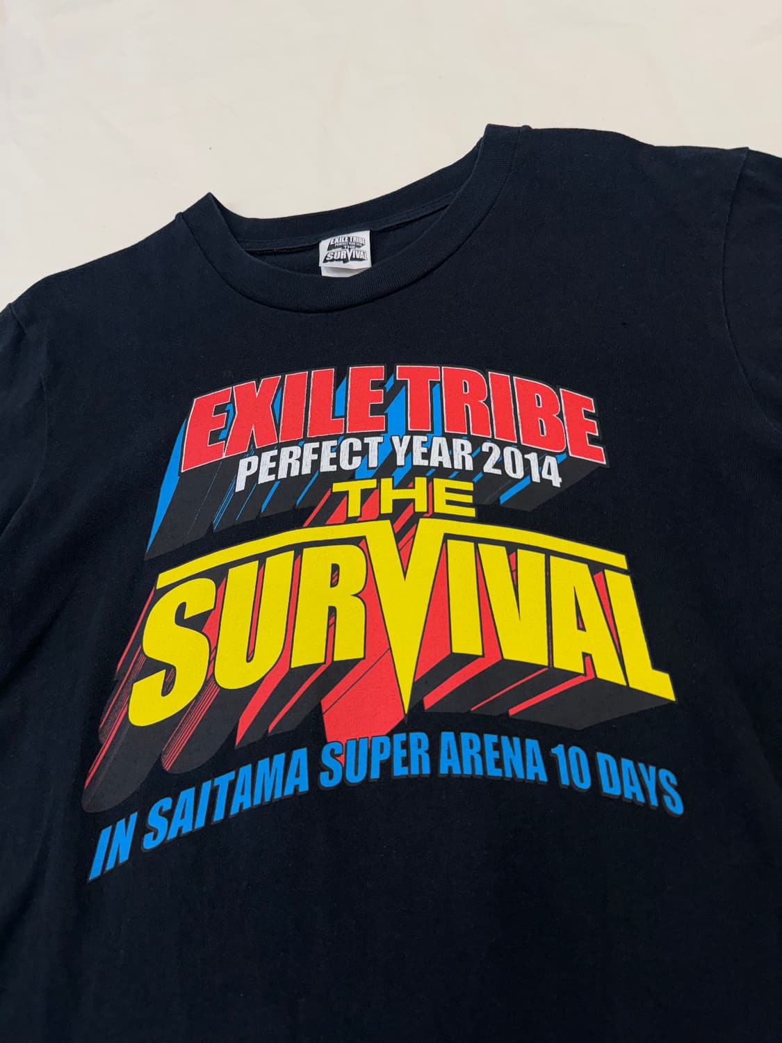  2014 THE SURVIVAL 투어 반팔 티셔츠 상품이미지2