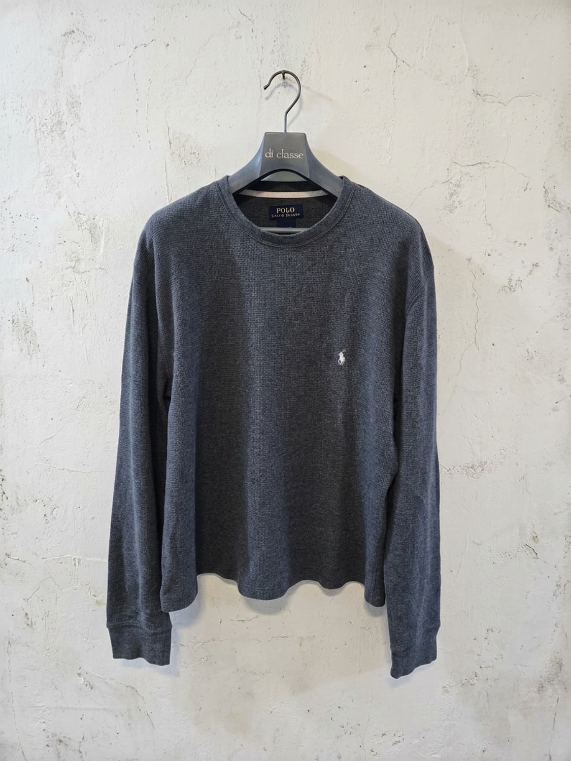 폴로 랄프로렌 와플 크루넥 티셔츠 XL 상품이미지1