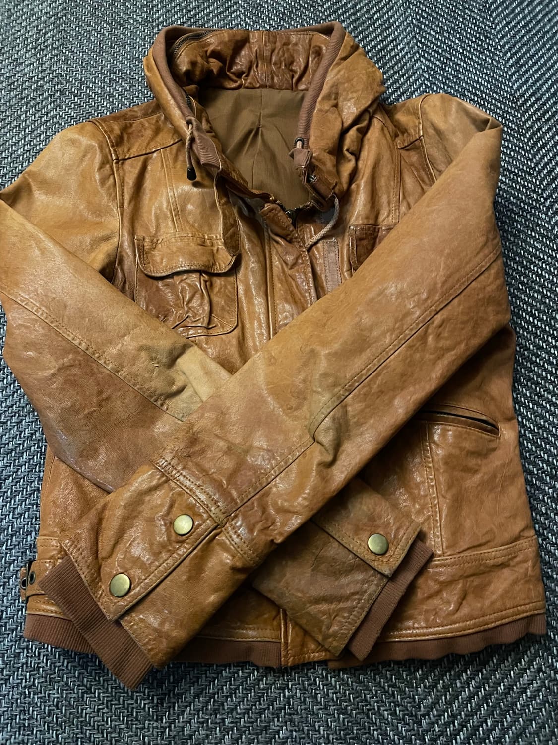 빈티지 양가죽 자켓 상품이미지3