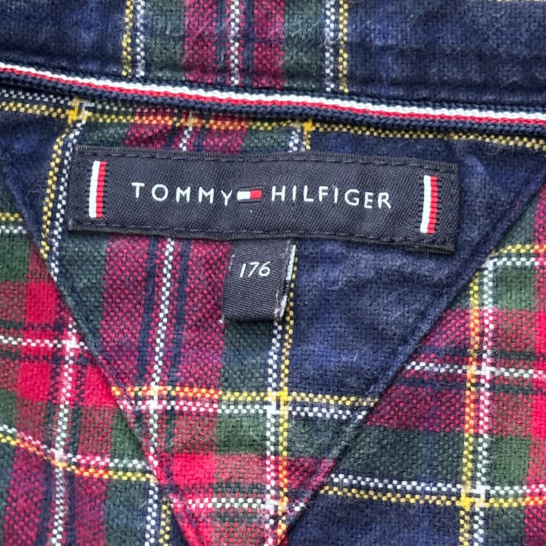 176 타미힐피거 플란넬 셔츠 0310E 상품이미지3