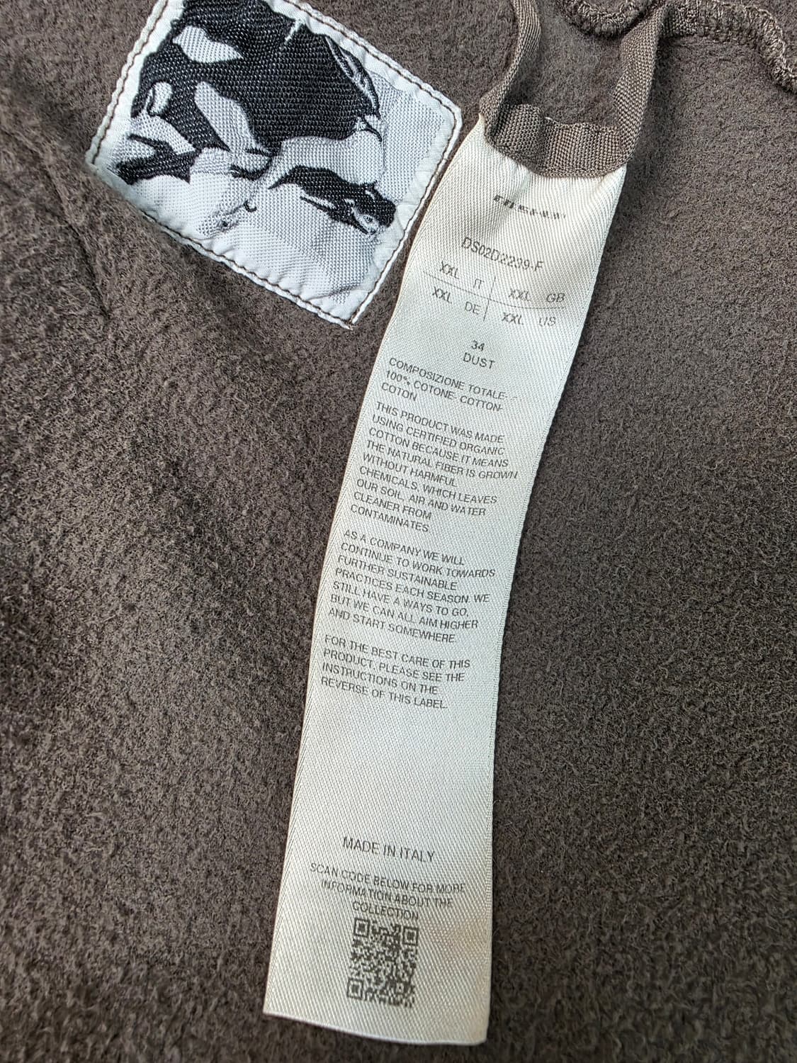 (새상품)릭오웬스 마운틴 사선 집업 상품이미지5