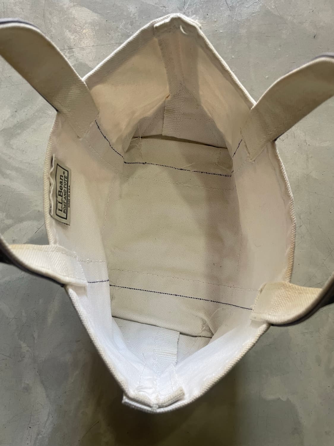 LL Bean 미니 BOAT AND TOTE MADE IN USA 상품이미지5