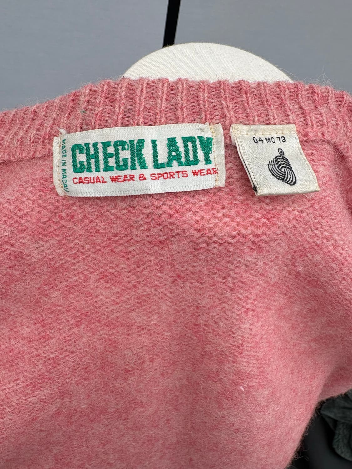 CHECK LADY 가디건 상품이미지5
