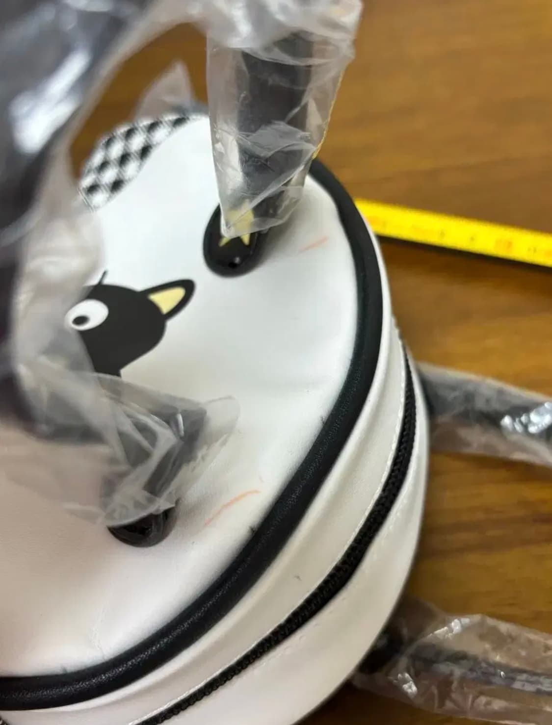 산리오 초코캣 네코모임 시리즈 미니 보스턴 파우치 가방 고양이 꼬리 지퍼 상품이미지8