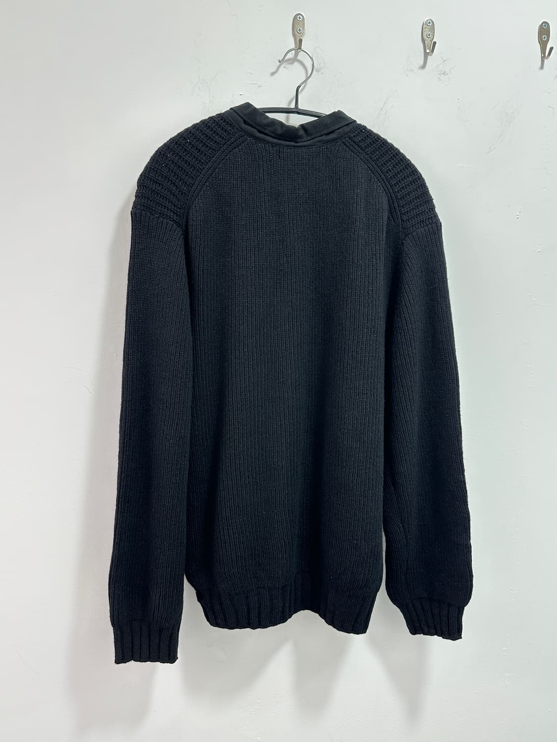 Comme Ca Ism collar layered knit 상품이미지4
