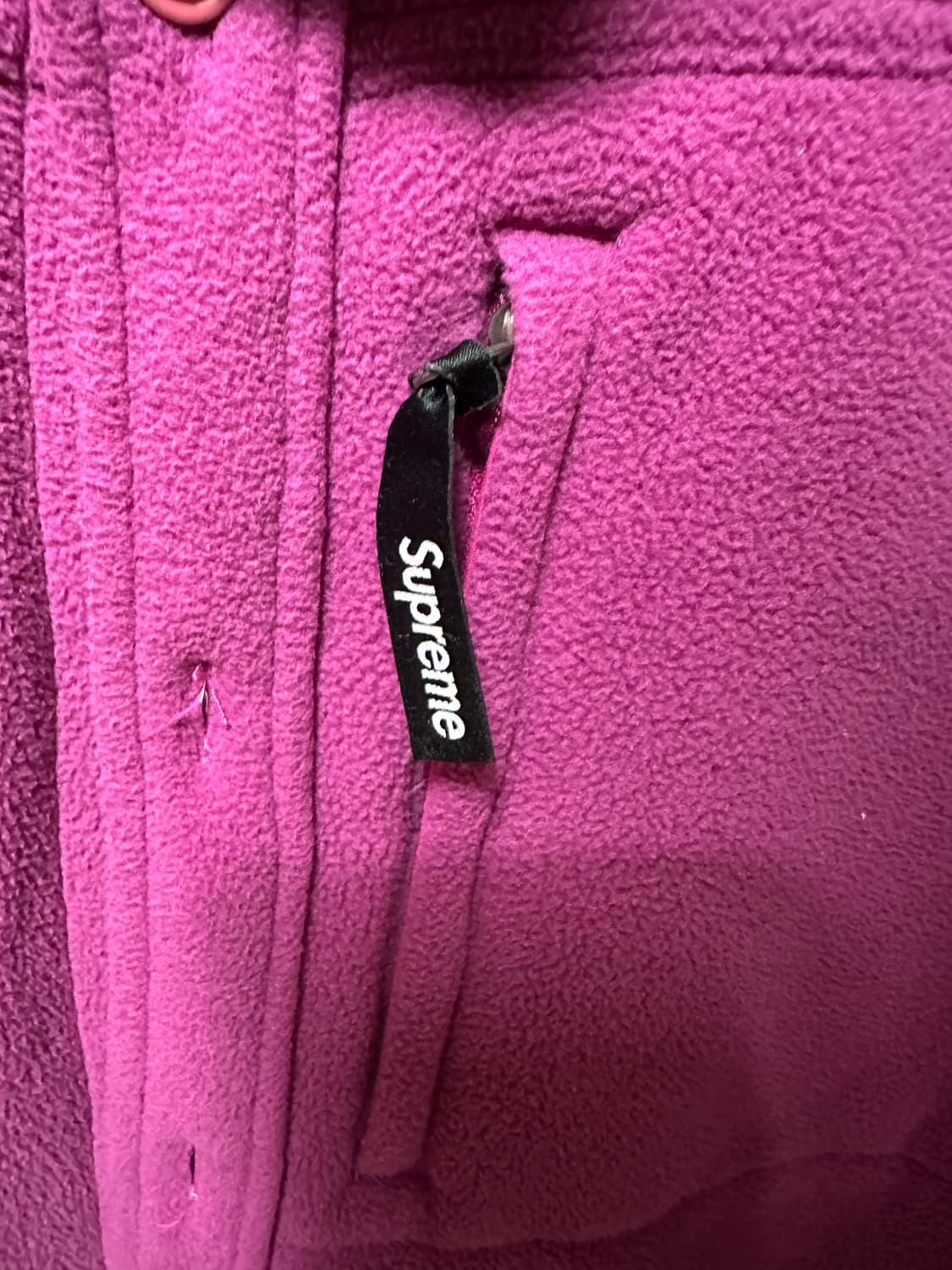 supreme 슈프림 15FW 폴라텍 후리스 셋업 마젠타 상품이미지3