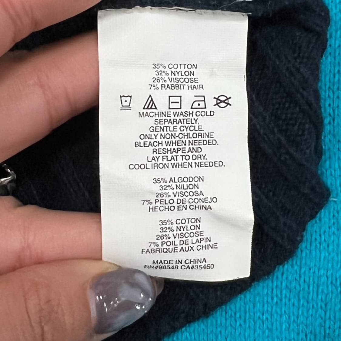 오클리 숄더 버튼 디테일 니트 v0950 상품이미지8