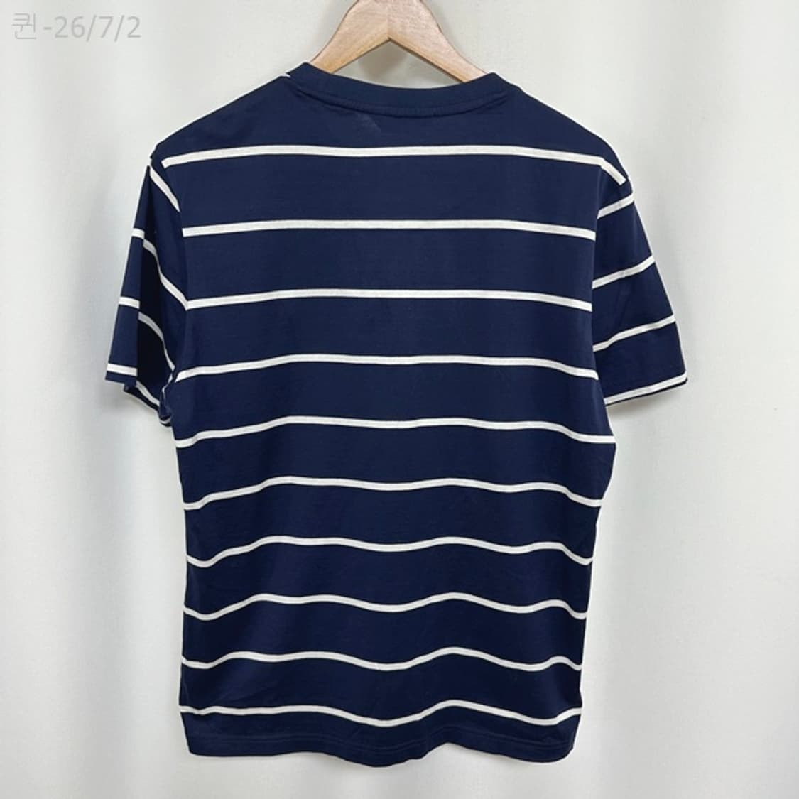 빈폴 남자 면100% 스트라이프 반팔티 100 /퀸 상품이미지6