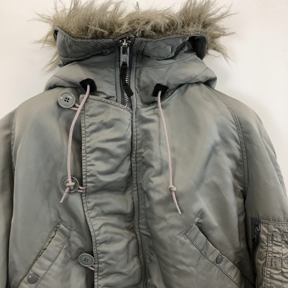 80s USA 알파인더스트리 N2B 점퍼 L (아이딜지퍼) 상품이미지5