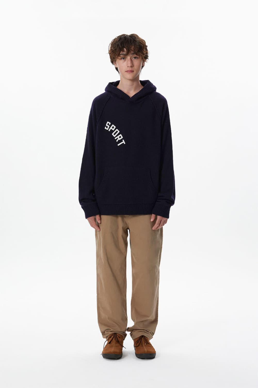 썬러브 니트 후디 상품이미지5