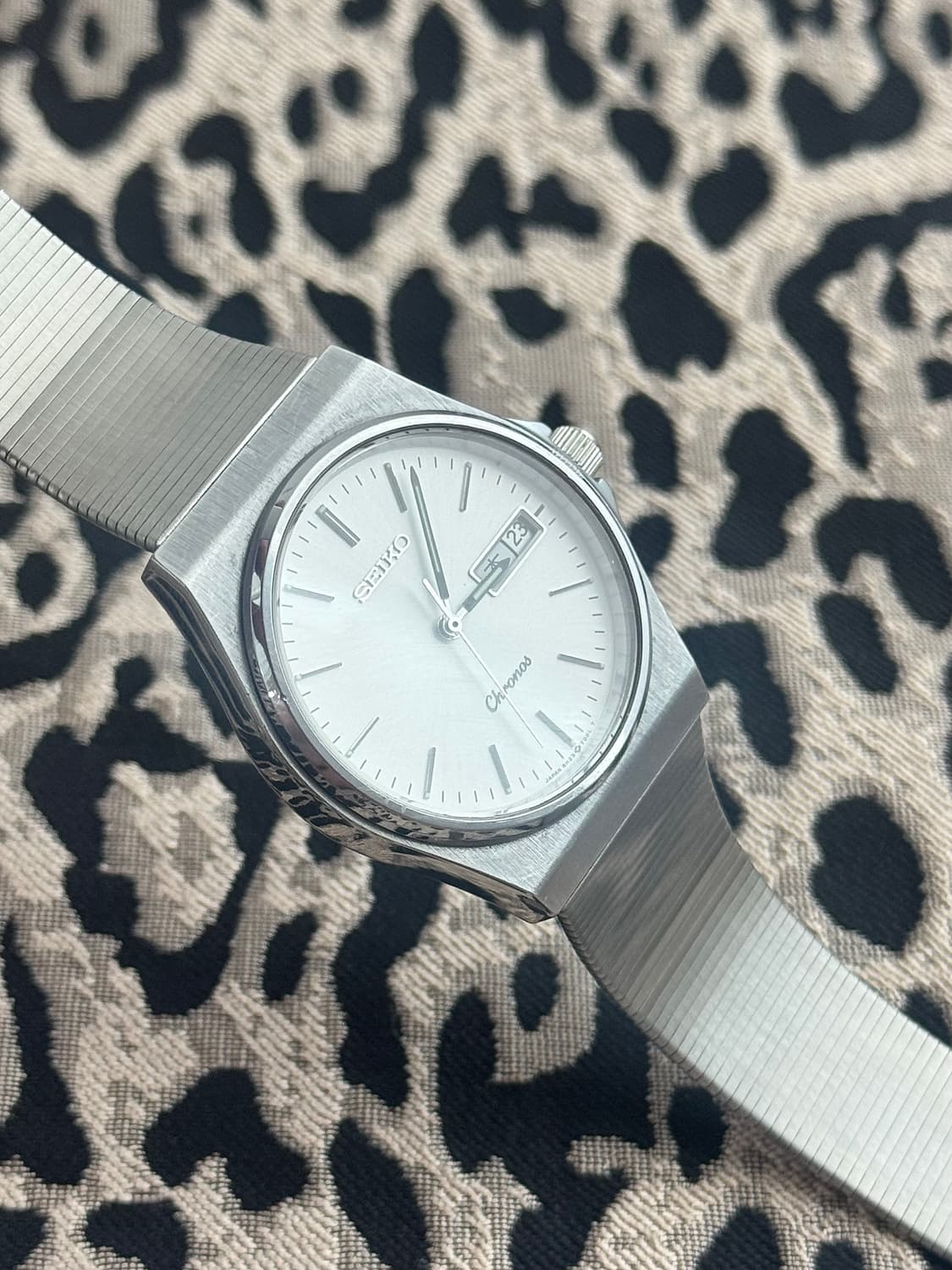 80s 빈티지 세이코 크로노스 쿼츠 상품이미지3