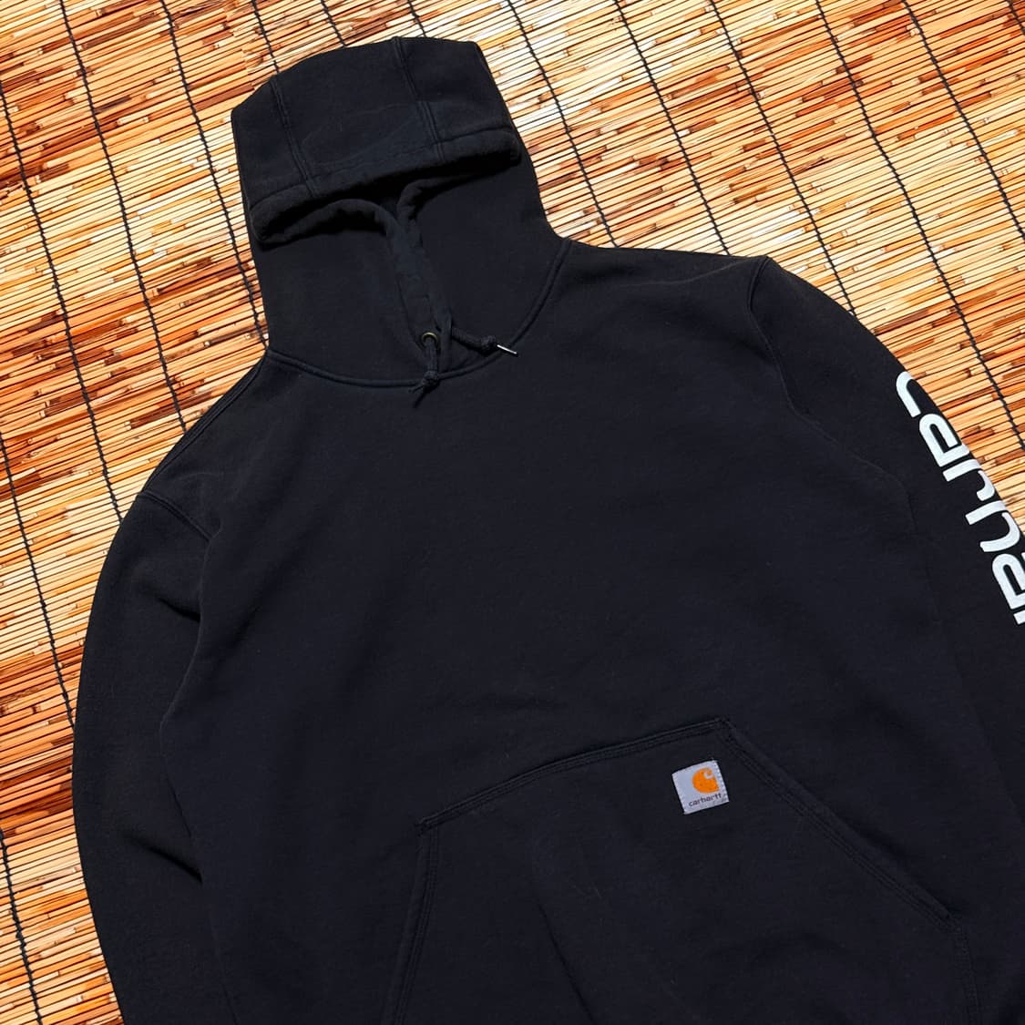 칼하트 블랙 사이드라인 후드티 m 상품이미지3