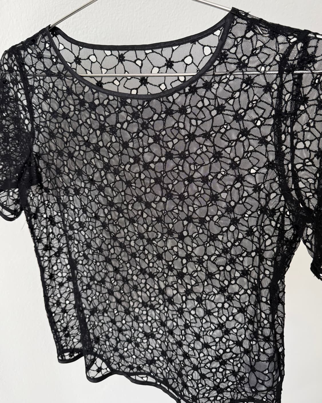 빈티지 펀칭 블라우스 상품이미지2