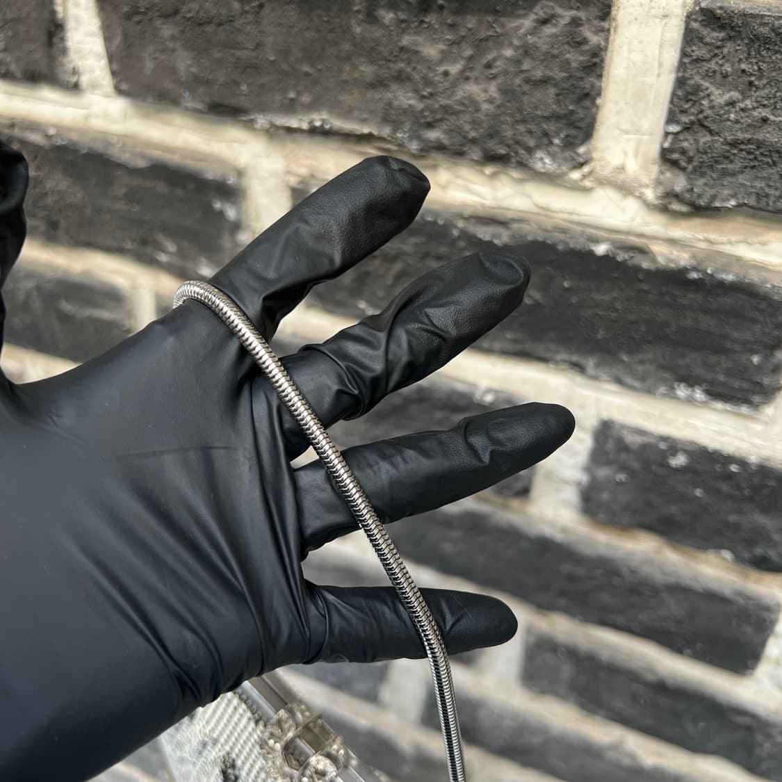 빈티지 실버 메쉬 이브닝백 상품이미지8