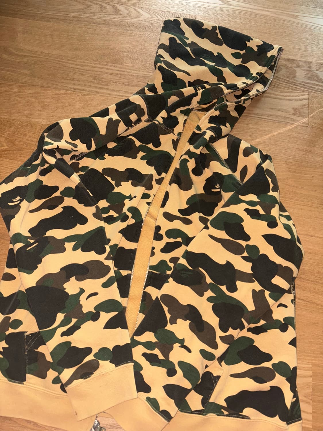 Bape 베이프 OG 황계 후드집업 L 상품이미지2
