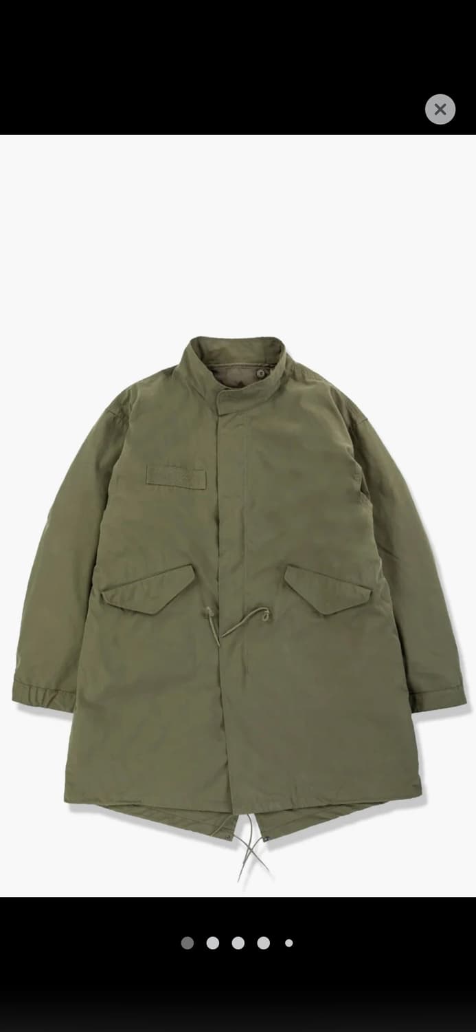 [S] 밀텍 m65 피쉬테일 파카 올리브 드랩 상품이미지1