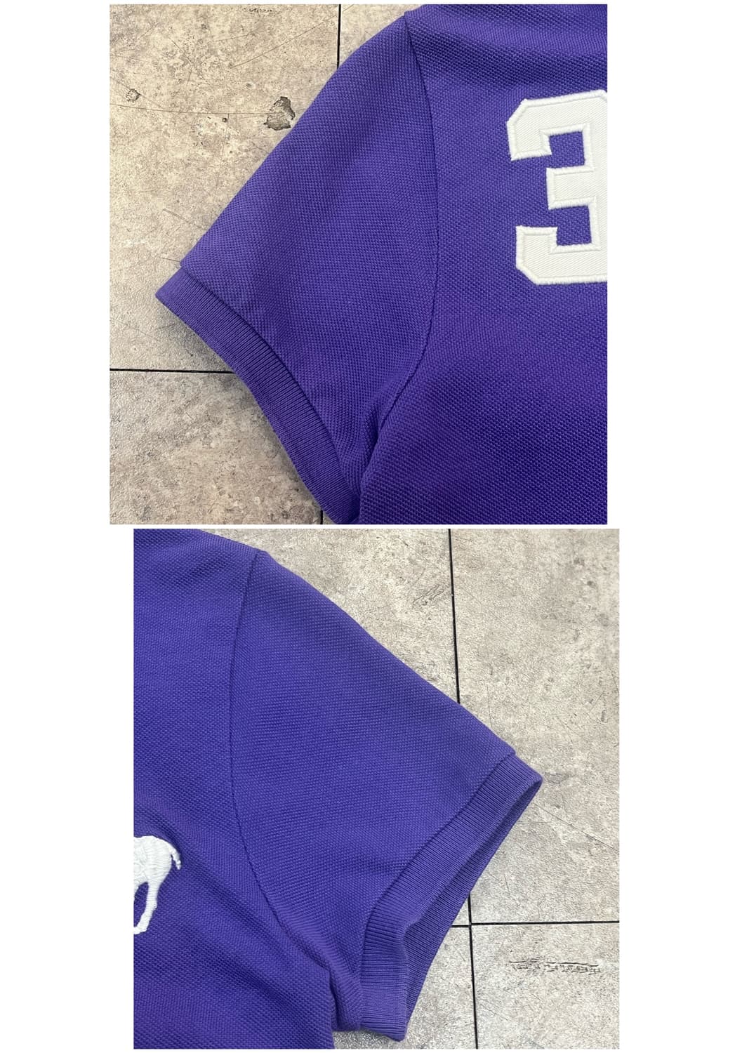 폴로 랄프로렌 빅포니 반팔 카라티 퍼플 M #csz3153 상품이미지7