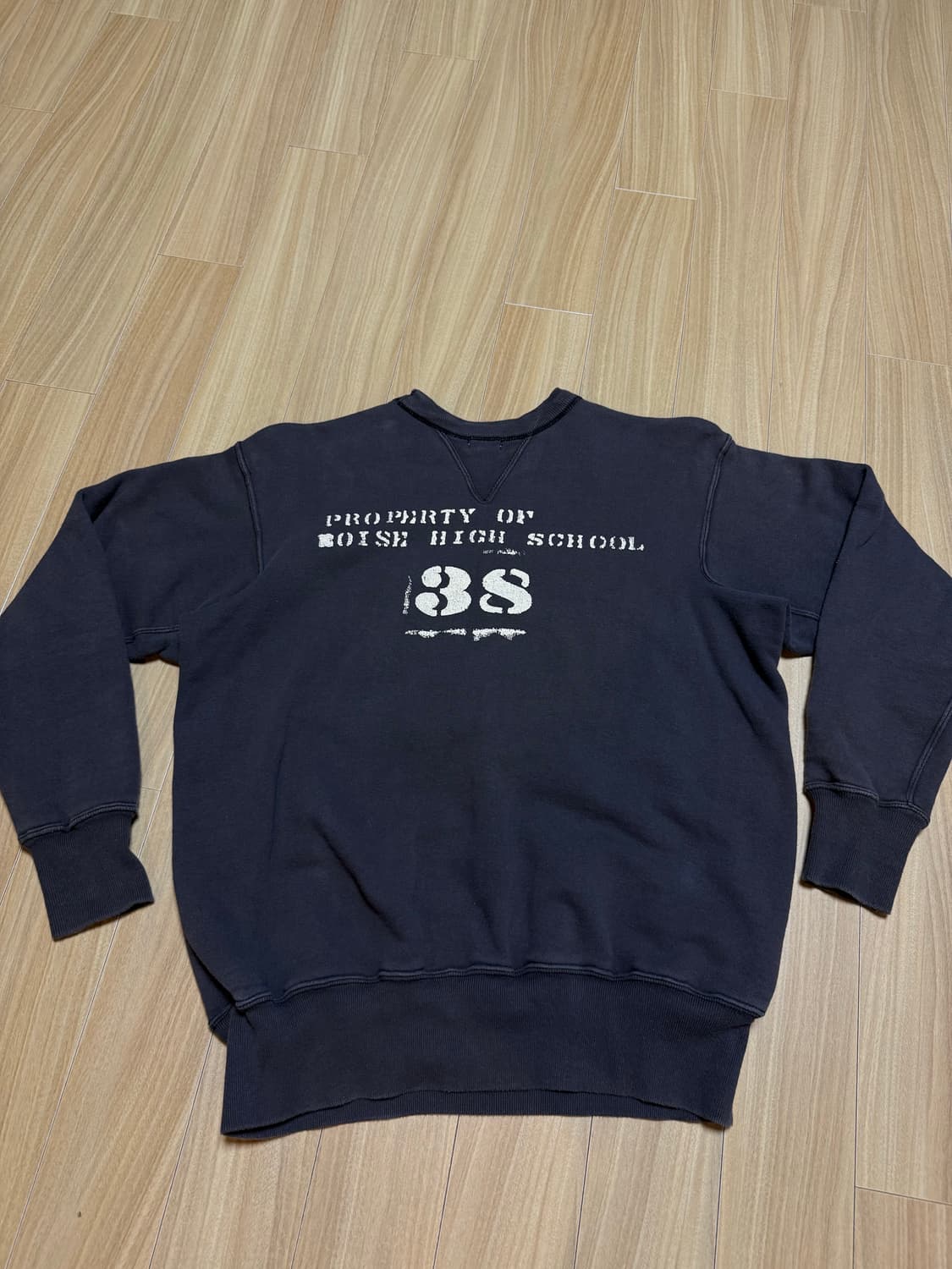 웨어하우스 403 스웻셔츠 블랙 상품이미지5