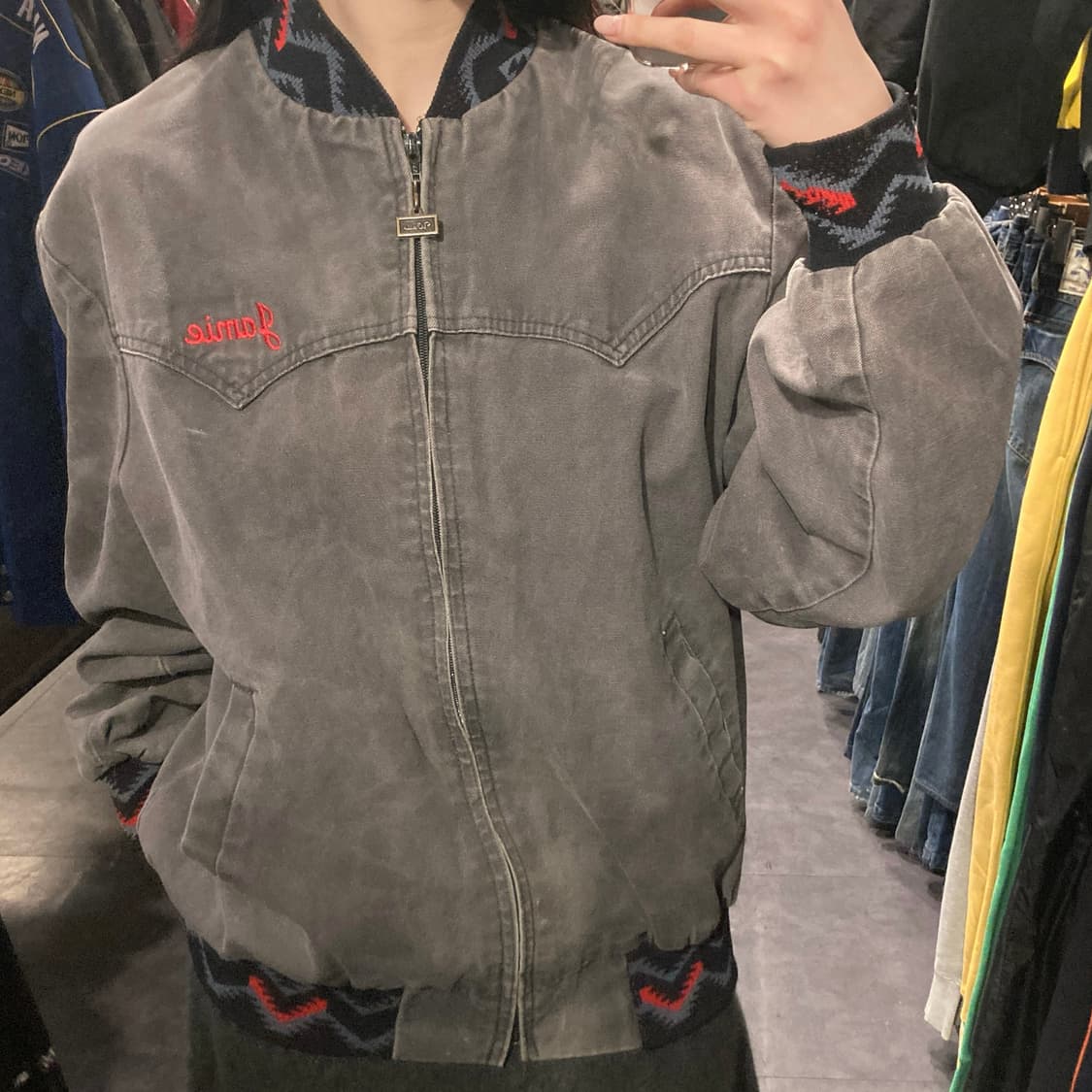  [IM]  Wallo 아메리칸 빈티지 워크자켓 브라운 상품이미지3