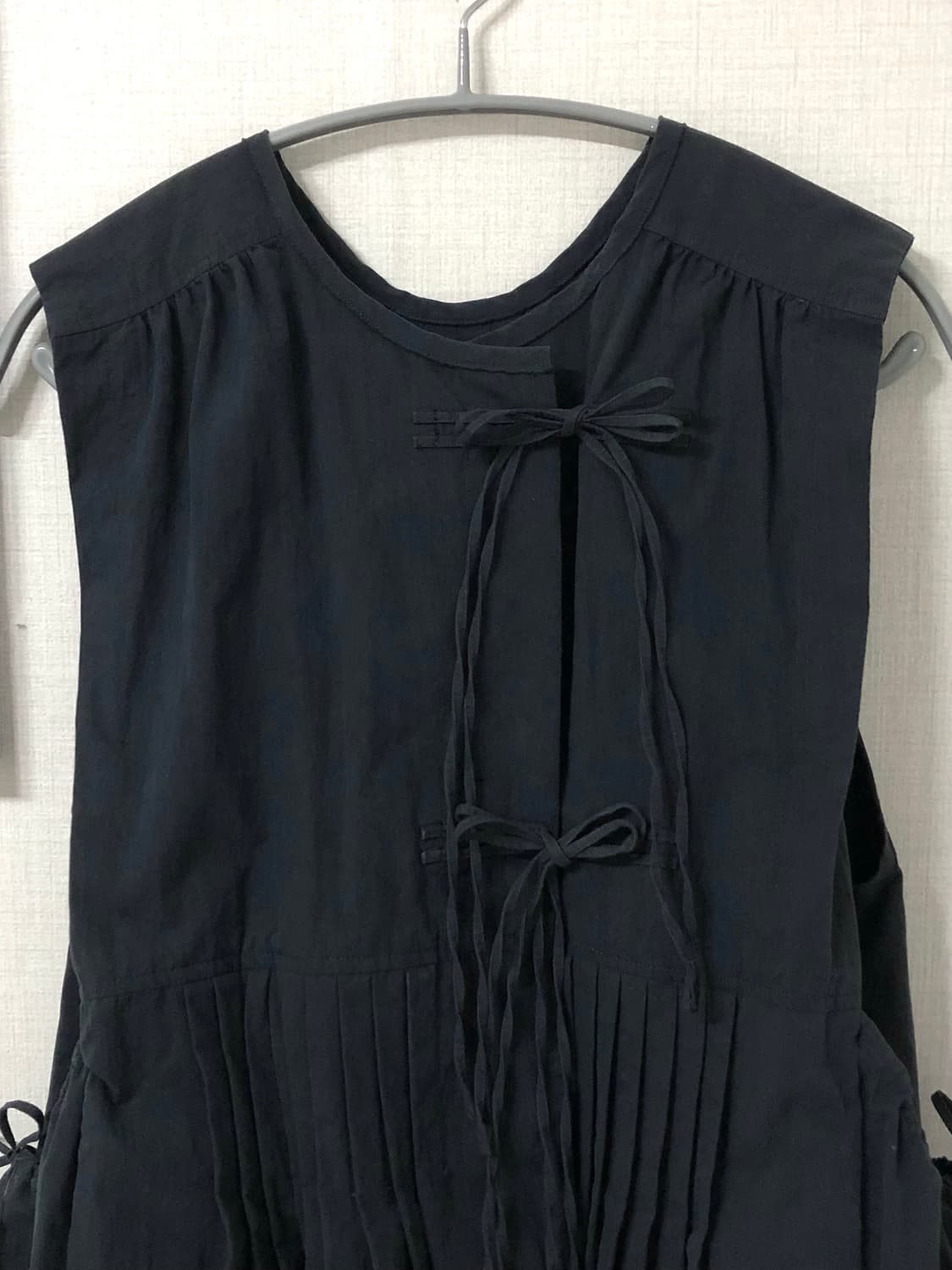 niko and 핀턱 2WAY 베스트 블랙 (니코앤드) 상품이미지5