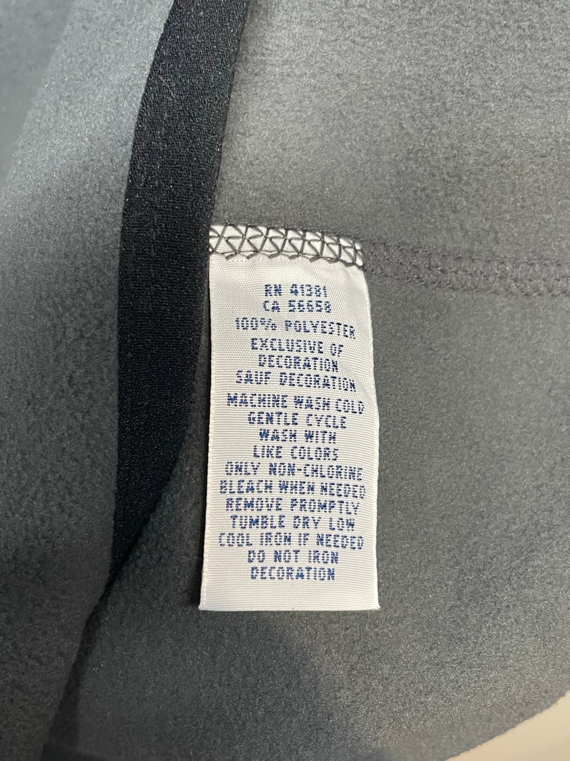 폴로 랄프로렌 회색 플리스 조끼 상품이미지6