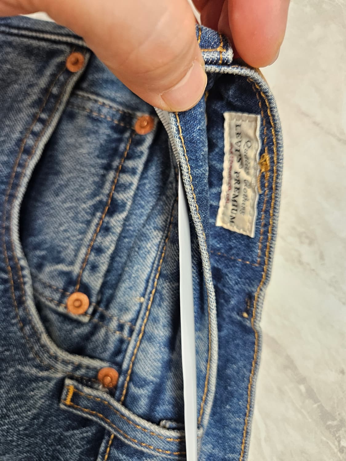 Levis premium 517 31x32 리바이스 부츠컷 프리미엄 상품이미지5