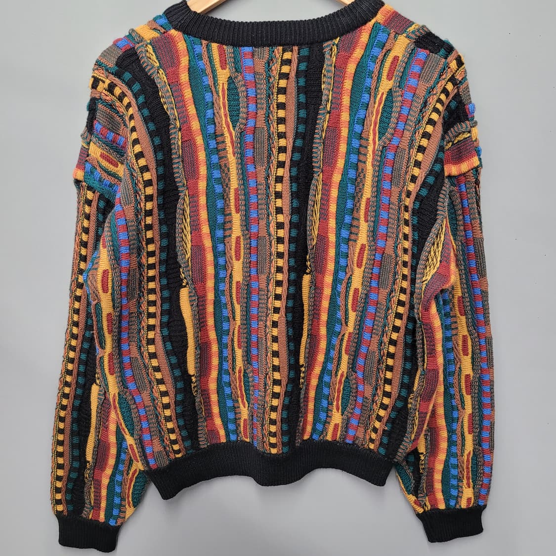 Giovanni Uomo 이테리 쿠지패턴 케이블 니트 상품이미지2