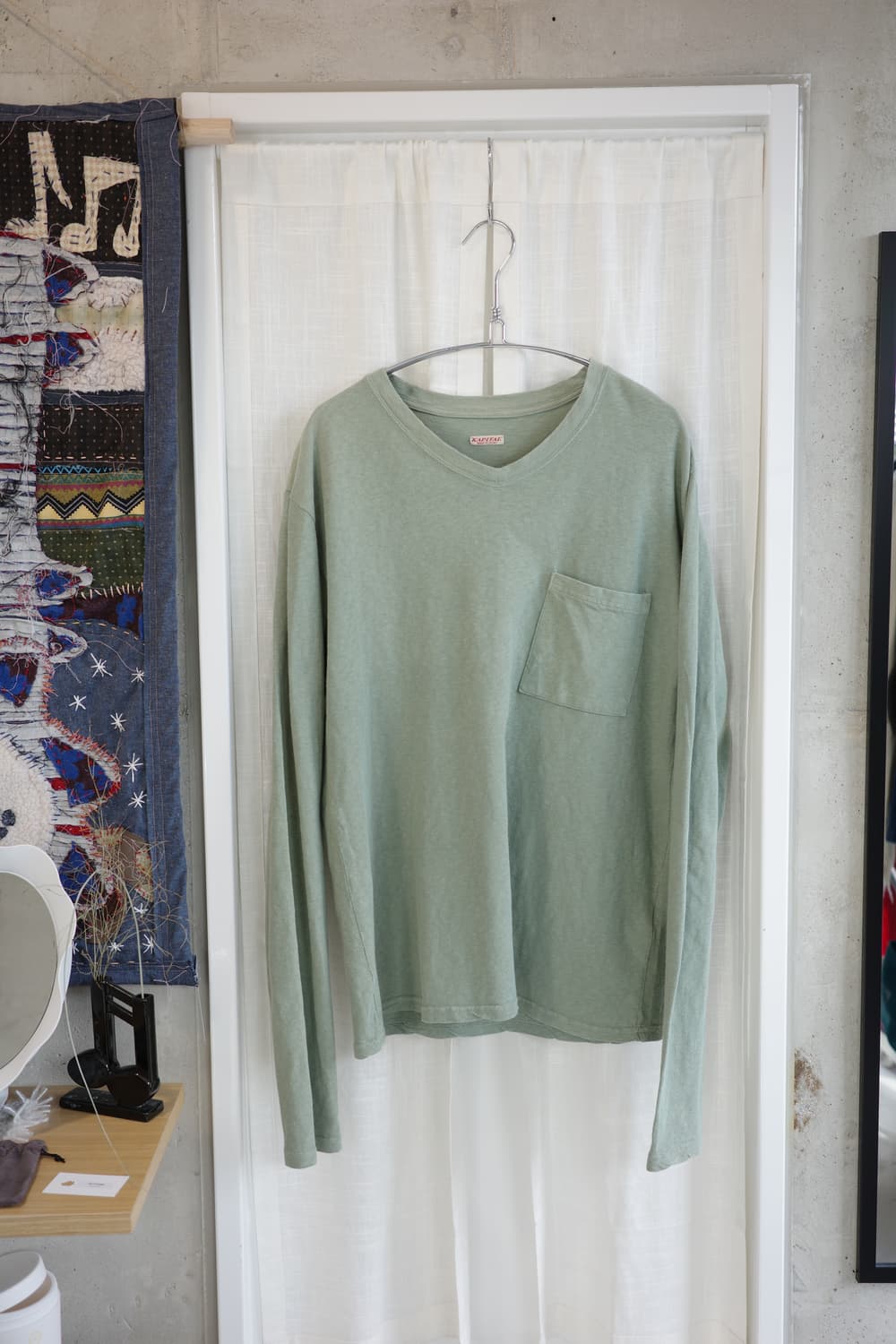 Kapital 캐피탈 브이넥 롱슬리브 상품이미지1