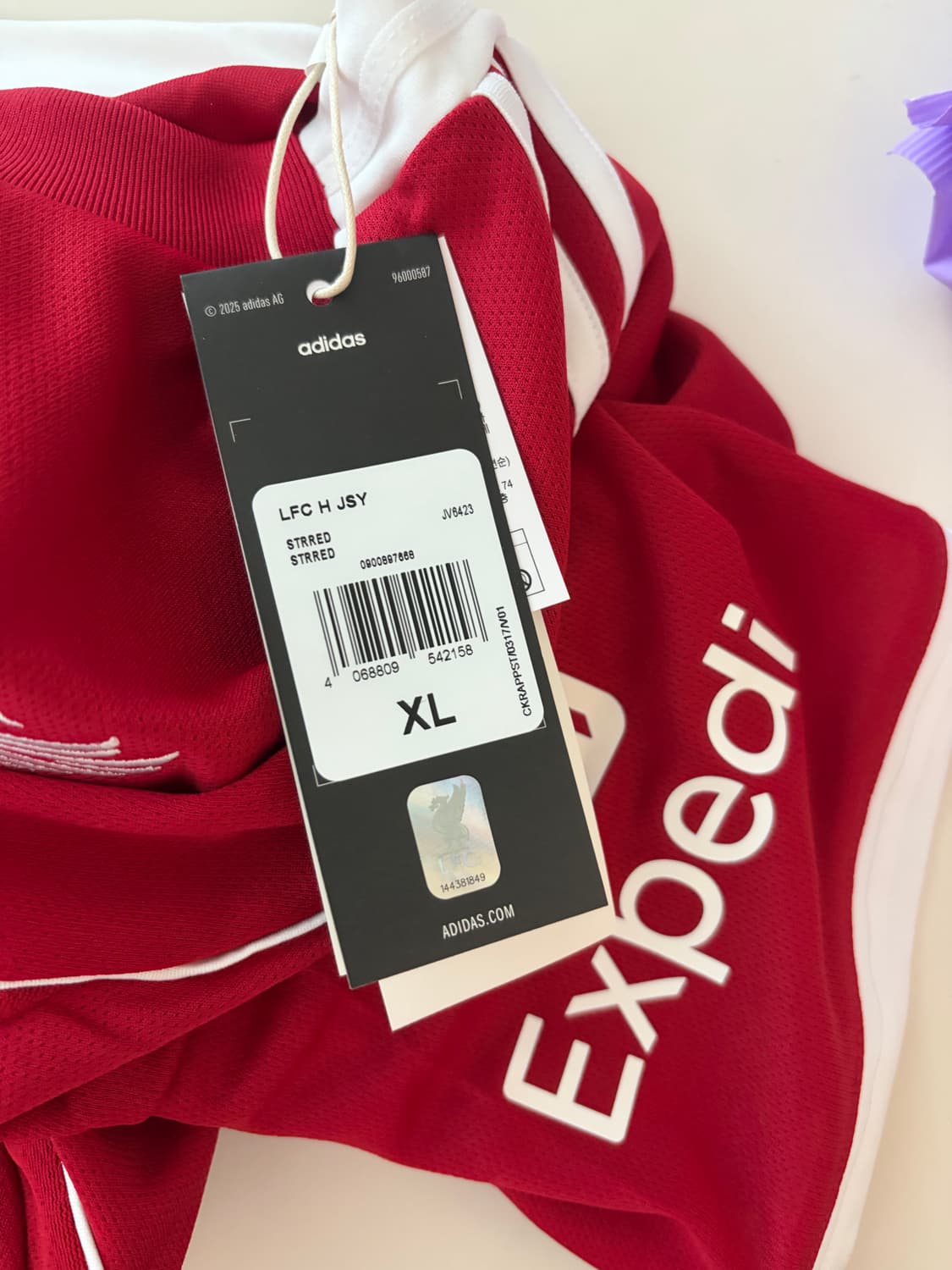 25-26 리버풀 유니폼 비르츠 마킹 상품이미지3