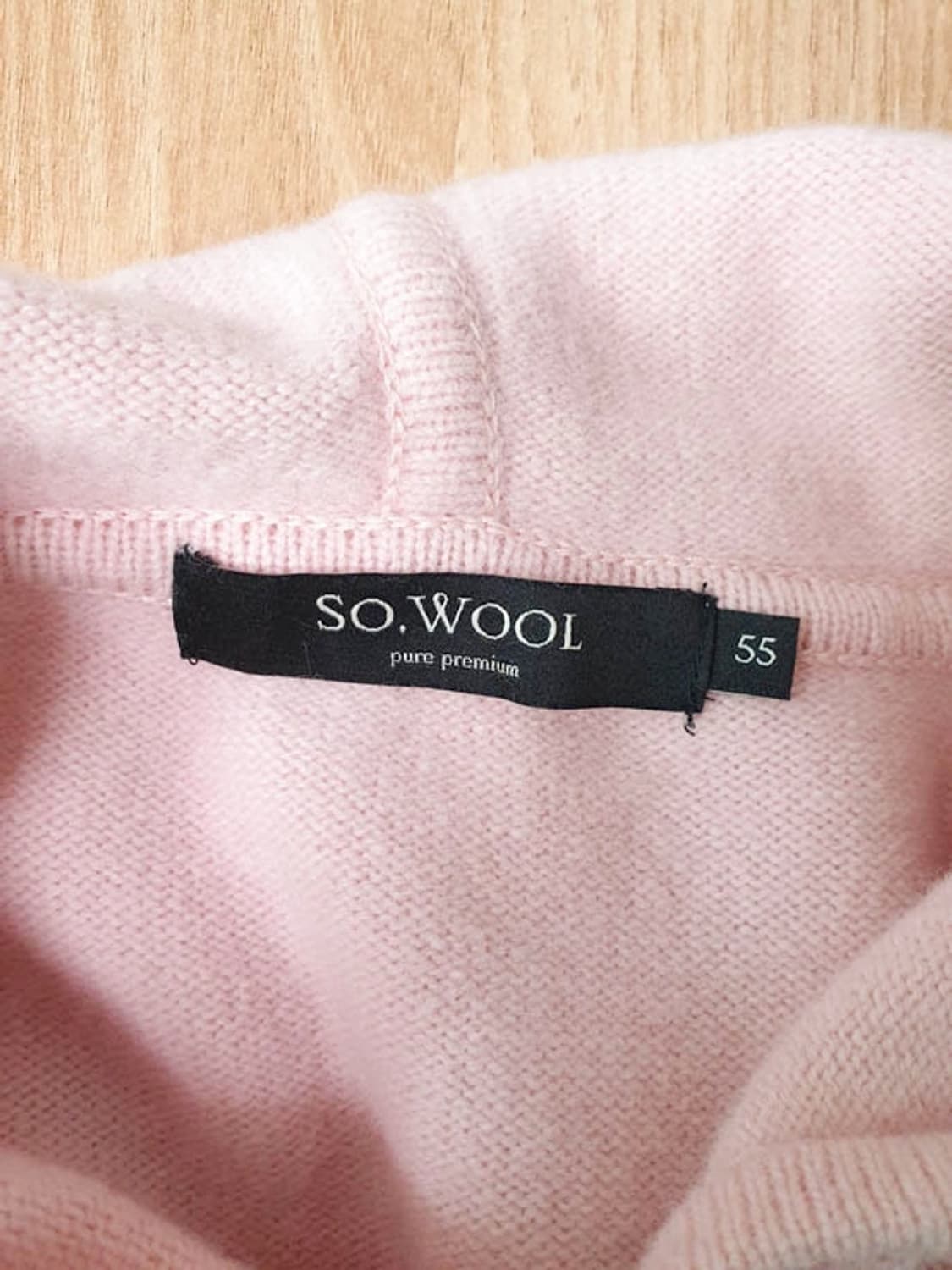 so wool 쏘울 여성 후드 울니트 44-55 상품이미지5