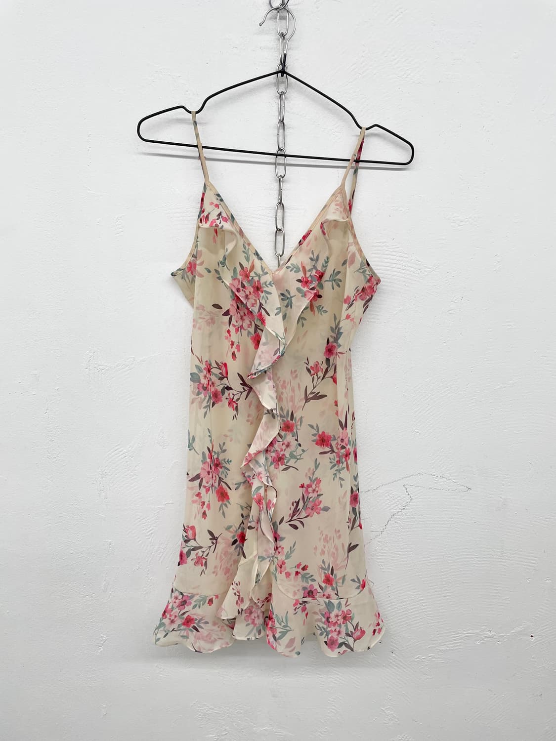 에블린 플로럴 프릴 슬립 상품이미지4