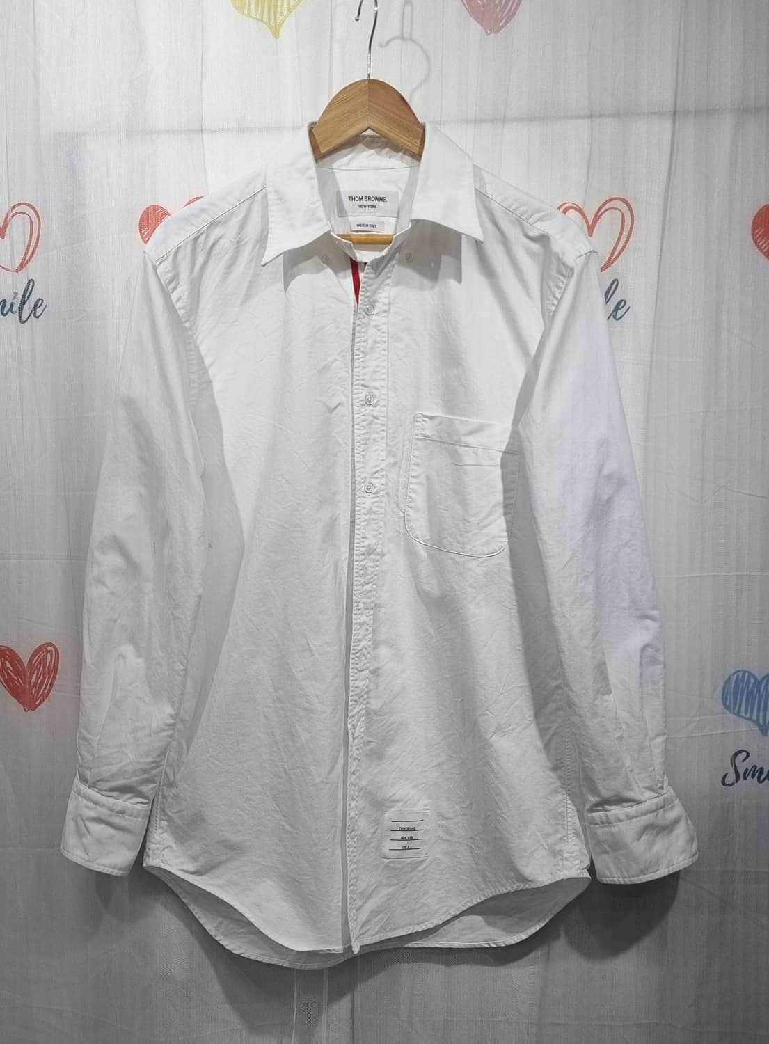 정품) 톰브라운 히든 삼선 옥스포드 셔츠  상품이미지1