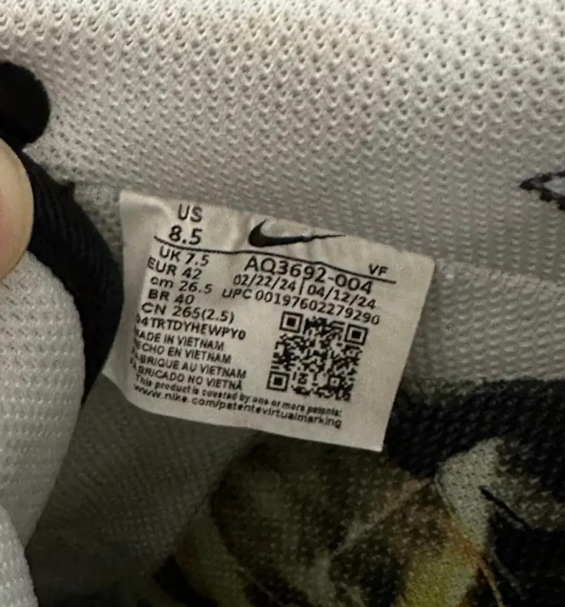 [265] 나이키 에어포스1 파라노이즈 3.0 상품이미지7