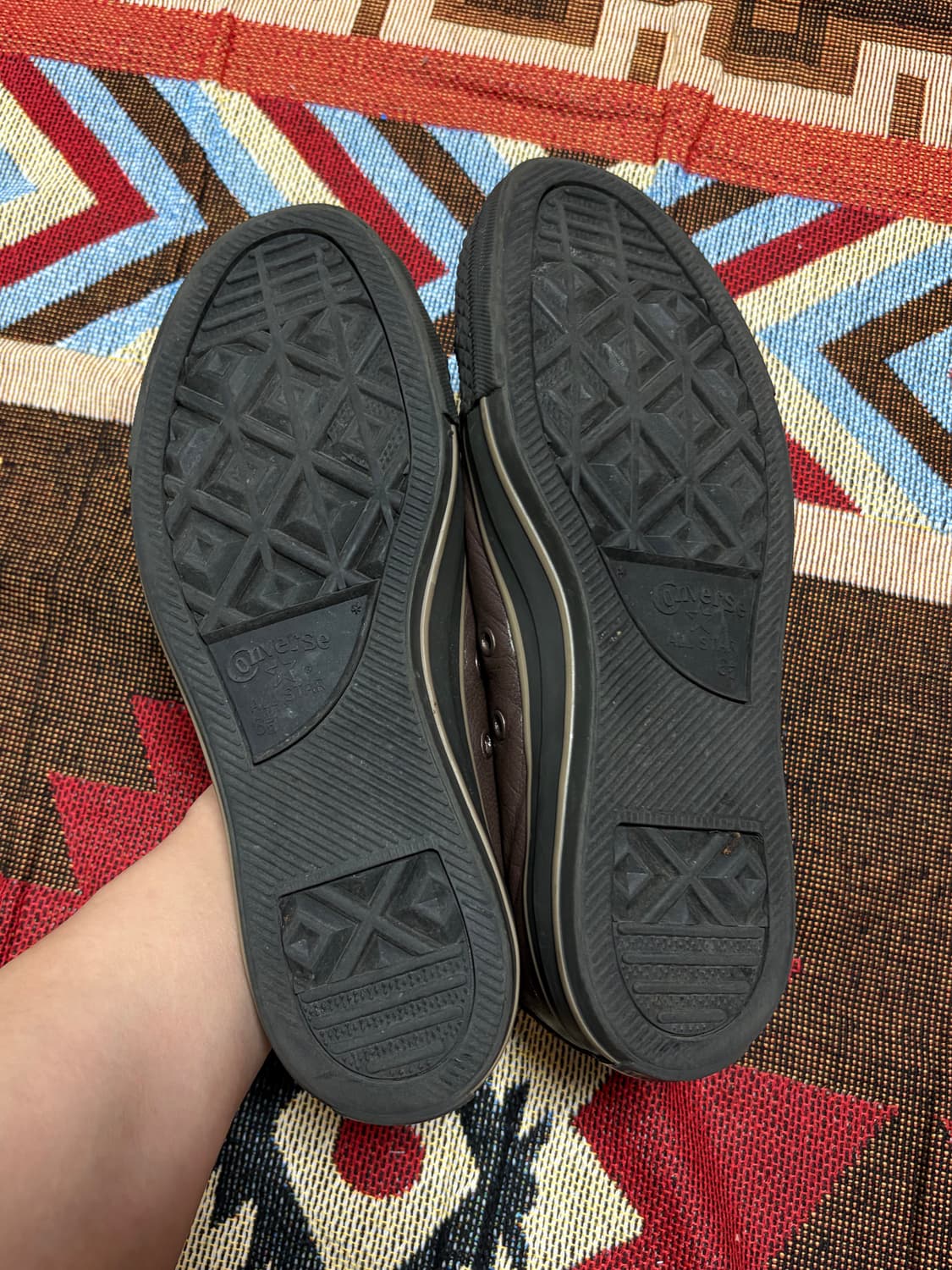 250) 컨버스 척테일러 브라운 레더 하이 상품이미지6